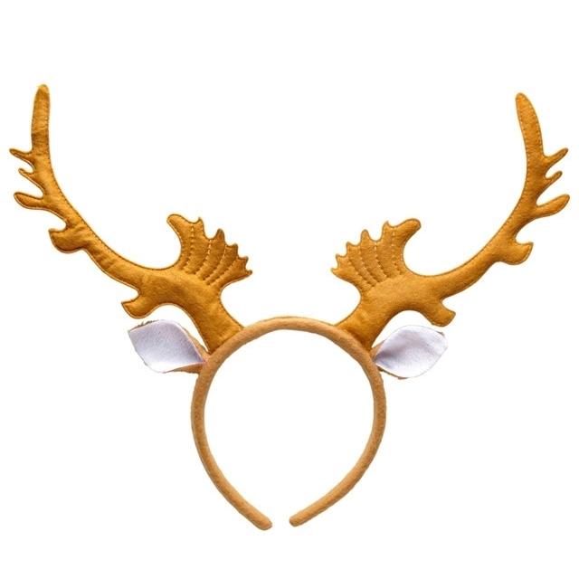 DIADEMA CON CUERNOS RENO DE NAVIDAD ADULTO