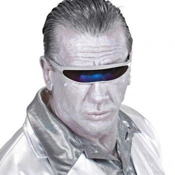 GAFAS FUTURÍSTAS CYBERPUNK COLOR PLATA