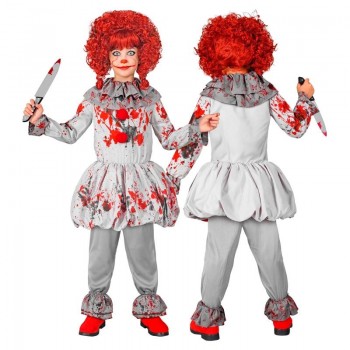 DISFRAZ DE HALLOWEEN DE PAYASO DEL TERROR INFANTIL