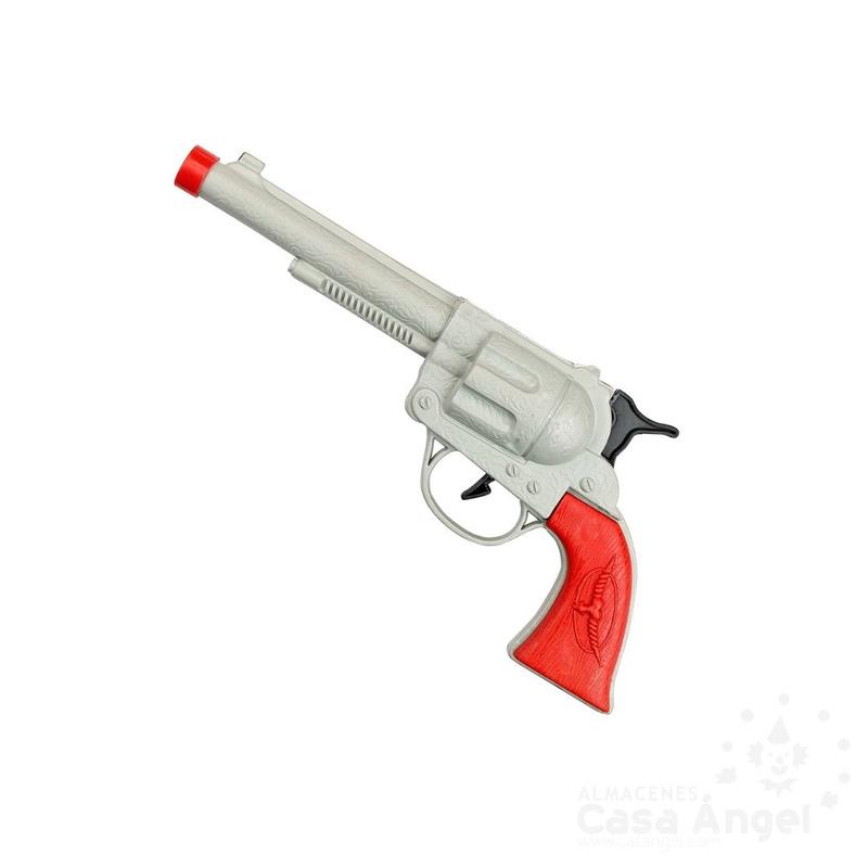 PISTOLA DE JUGUETE VAQUERO GRIS 23cm