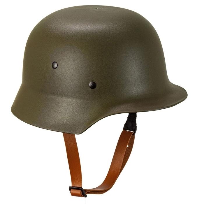 CASCO DE MILITAR COLOR VERDE  ADULTO