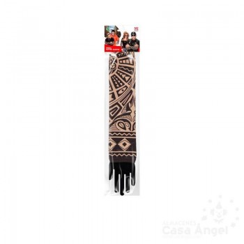 PAR DE MANGAS CON TATUAJES SIMULADOS ESTILO TRIBAL