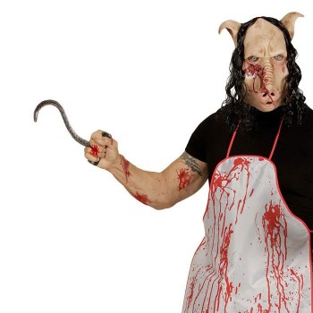GARFIO DE PLÁSTICO EFECTO ÓXIDO 25cm