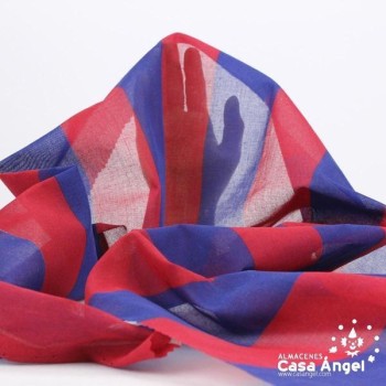 BANDERA AZULGRANA 80cm