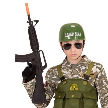 RIFLE DE ASALTO M16 DE PLÁSTICO 64cm