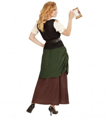 DISFRAZ DE MOZA MEDIEVAL ADULTO