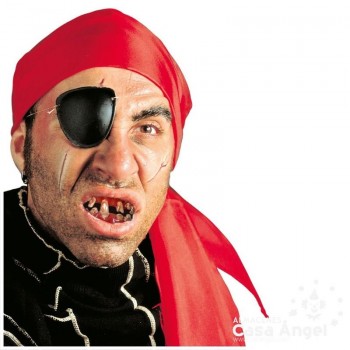 DENTADURA DE TERROR SURTIDA 4 MODELOS VAMPIRO PIRATA ZOMBIE Y MONSTRUO