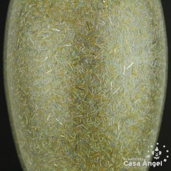LÁGRIMA DECORATIVA DE CRISTAL DORADO