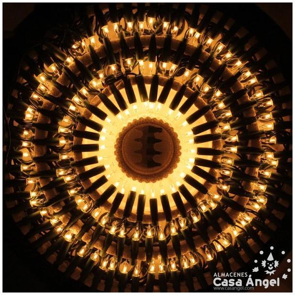JUEGO DE 140 LUCES BLANCAS CON MÚSICA Y SECUENCIADOR
