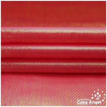 LAMINÉ ROJO IRISADO SERIE TORNADO 115cm