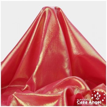 LAMINÉ ROJO IRISADO SERIE TORNADO 115cm