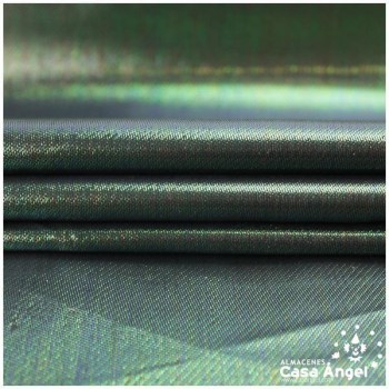 LAMINÉ VERDE IRISADO SERIE TORNADO 115cm