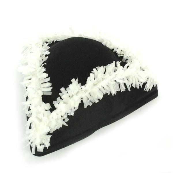 SOMBRERO POLDAK FLOCADO NEGRO