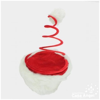 GORRO PAPÁ NOEL ESPIRAL MÓVIL