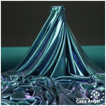 PUNTO BISÚ VERDE AGUA TORNASOL SERIE SLINKY 150cm