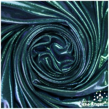 PUNTO BISÚ VERDE AGUA TORNASOL SERIE SLINKY 150cm
