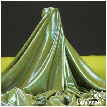 PUNTO BISÚ VERDE OLIVA TORNASOL SERIE SLINKY 150cm