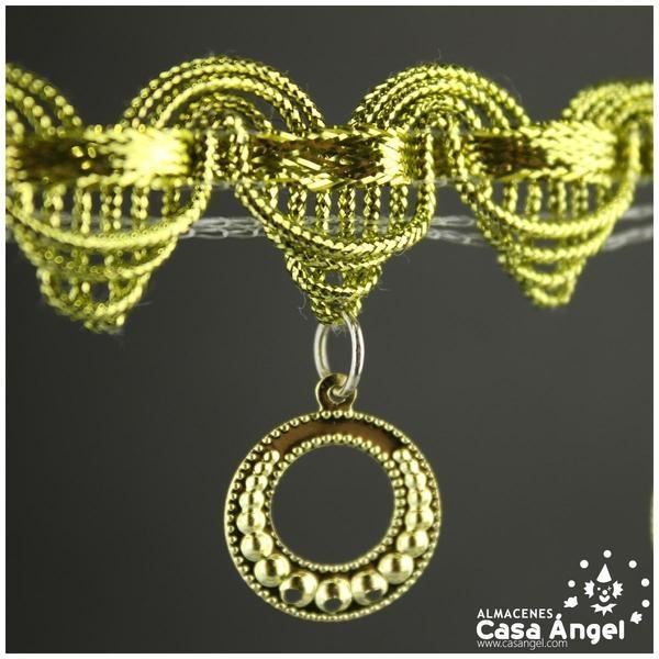 PASAMANERÍA FLECOS CON AROS 4cm