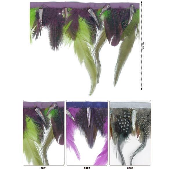 FLECO PLUMAS CON COLMILLOS 7cm