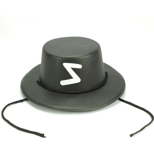 SOMBRERO ZORRO GOMA EVA INFANTIL