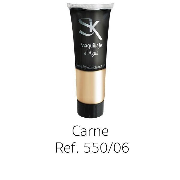 TUBO MAQUILLAJE AL AGUA COLOR CARNE 30ml