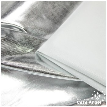 LYCRA PLATEADA FOIL EXTRABRILLO 150cm
