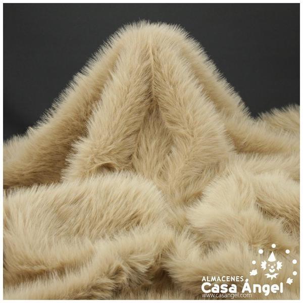 TEJIDO DE PELO COLOR BEIGE SERIE SUGAR 150cm