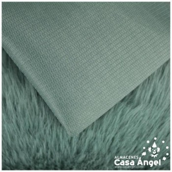 TEJIDO DE PELO VERDE KAKI SERIE SUGAR 150cm