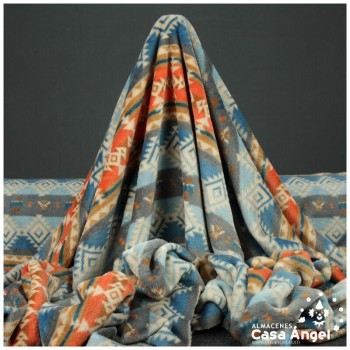 CORALINA ESTAMPADO ÉTNICO GEOMÉTRICO MULTICOLOR 150cm