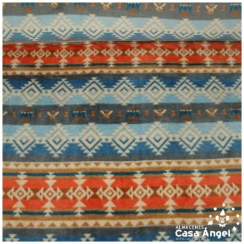 CORALINA ESTAMPADO ÉTNICO GEOMÉTRICO MULTICOLOR 150cm