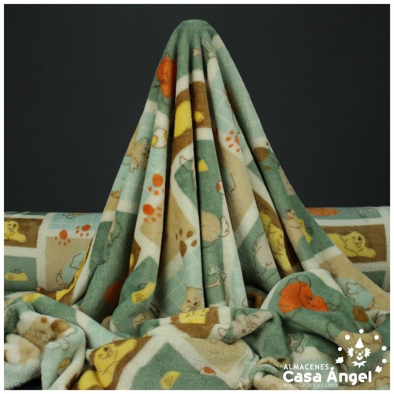 CORALINA ESTAMPADO INFANTIL ILUSTRADO MASCOTAS 150cm