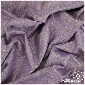 LONA JACQUARD LILA LAMÉ SERIE JERUSALÉN 280cm
