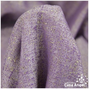 LONA JACQUARD LILA LAMÉ SERIE JERUSALÉN 280cm
