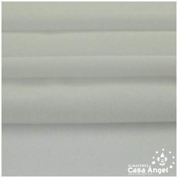 TERCIOPELO BLANCO POLIÉSTER SERIE LUXOR 150cm