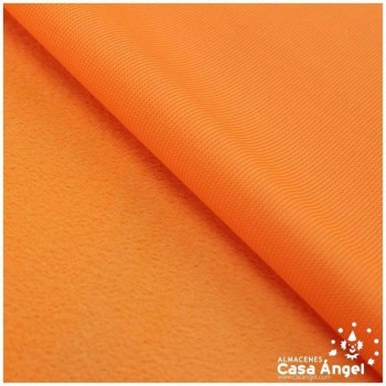 TERCIOPELO NARANJA POLIÉSTER SERIE LUXOR 150cm