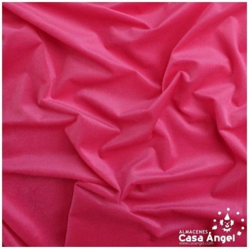 TERCIOPELO FUCSIA POLIÉSTER SERIE LUXOR 150cm