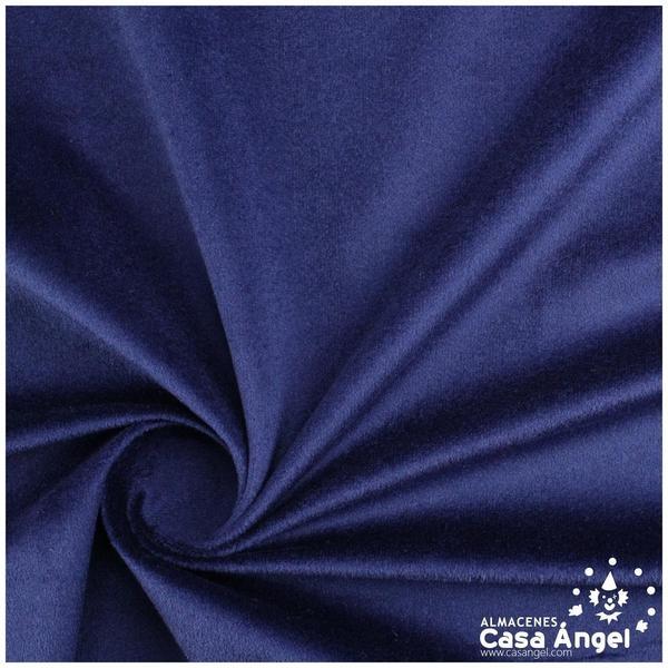 TERCIOPELO AZUL MARINO POLIÉSTER SERIE LUXOR 150cm