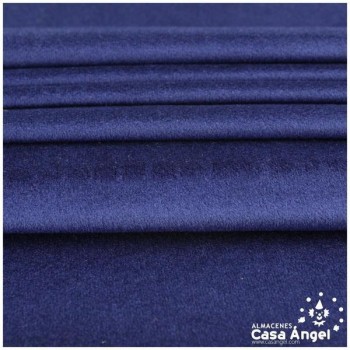 TERCIOPELO AZUL MARINO POLIÉSTER SERIE LUXOR 150cm