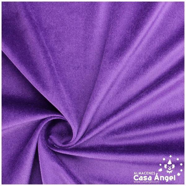TERCIOPELO VIOLETA POLIÉSTER SERIE LUXOR 150cm