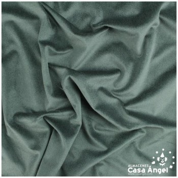 TERCIOPELO GRIS POLIÉSTER SERIE LUXOR 150cm