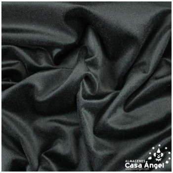 TERCIOPELO NEGRO POLIÉSTER SERIE LUXOR 150cm