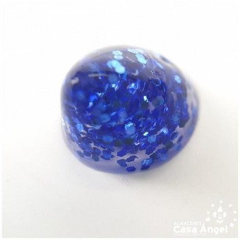 TUBO GEL GLITTER AZUL 20ml