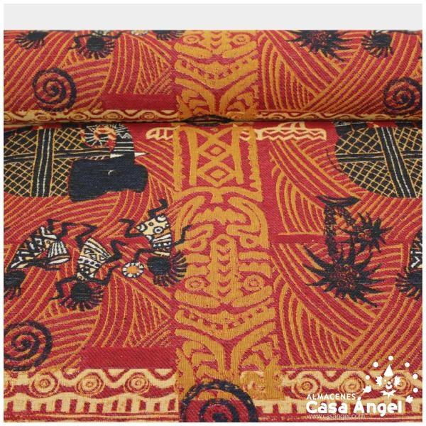 TELA GOBELINO TRIBAL SERIE GOBELÍN 280cm