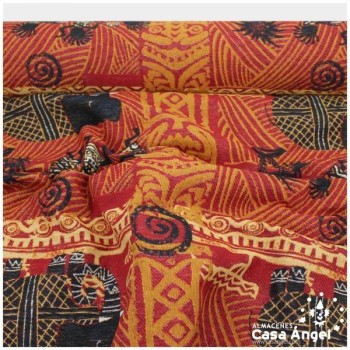 TELA GOBELINO TRIBAL SERIE GOBELÍN 280cm