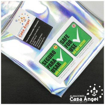 LYCRA FOIL PLATA METALIZADO EXTRA BRILLANTE SERIE KUSURI 150cm