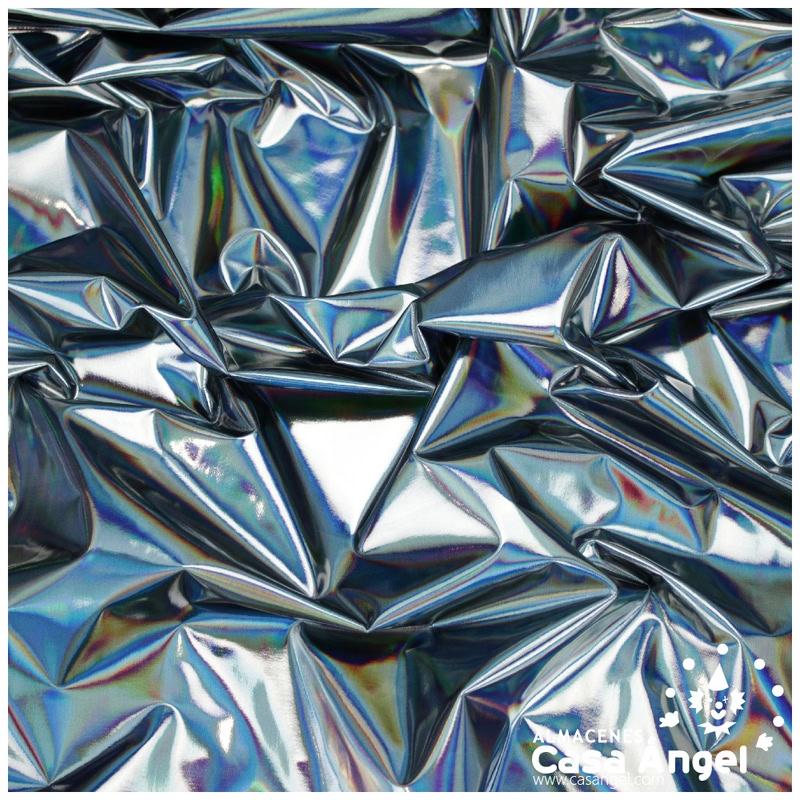 LYCRA FOIL NEGRA METALIZADO EXTRA BRILLANTE SERIE KUSURI 150cm