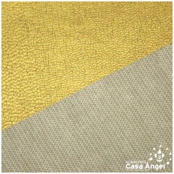POLIPIEL DORADA TEXTURA FALSO CUERO SERIE NAHK 140cm