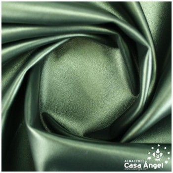 POLIPIEL VERDE METAL TEXTURA FALSO CUERO SERIE NAHK 140cm