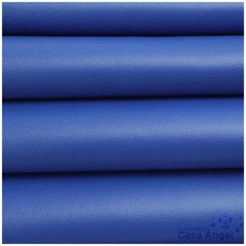 POLIPIEL AZUL TEXTURA FALSO CUERO 140cm