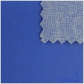 POLIPIEL AZUL TEXTURA FALSO CUERO 140cm